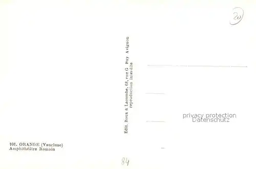 AK / Ansichtskarte Orange Amphitheatre Romain Orange
