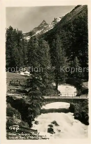 AK / Ansichtskarte Peisey Nancroix Paysage Vallee Pont Alpes Peisey Nancroix