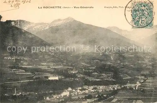 AK / Ansichtskarte La_Rochette_Chambery Panorama Alpes Francaises La_Rochette_Chambery