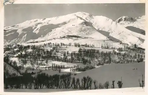 AK / Ansichtskarte Saint Sorlin d_Arves Panorama Alpes Francaises en hiver Saint Sorlin d Arves