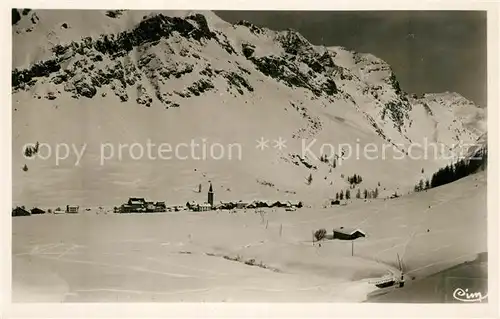 AK / Ansichtskarte Val_d_Isere Vue generale et Massif du Front en hiver Val_d_Isere