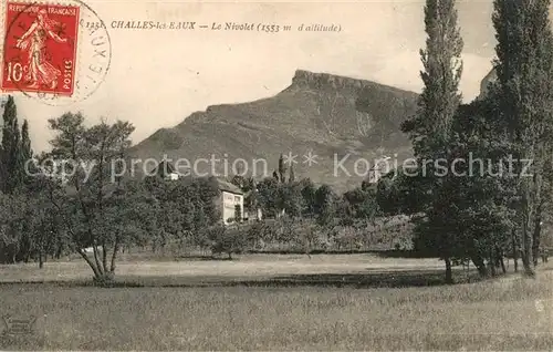 AK / Ansichtskarte Challes les Eaux Panorama Le Nivolet Alpes Challes les Eaux