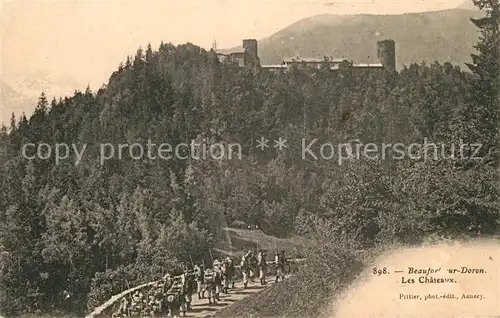 AK / Ansichtskarte Beaufort_sur_Doron Les Chateaux Beaufort_sur_Doron