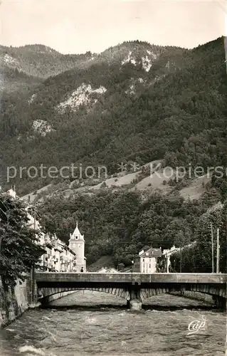 AK / Ansichtskarte Moutiers_d_Albertville Pont neuf sur l Isere Moutiers_d_Albertville