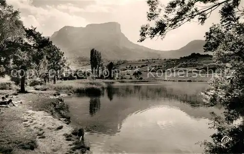 AK / Ansichtskarte Challes les Eaux Panorama Lac Saint Andre Mont Le Granier Alpes Francaises Challes les Eaux