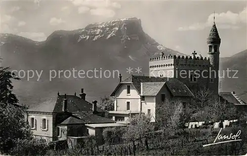 AK / Ansichtskarte Chignin Le Clos Saint Anthelme Mont Granier Alpes Francaises Chignin