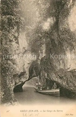 AK / Ansichtskarte Gresy sur Aix Les Gorges du Sierroz Gresy sur Aix