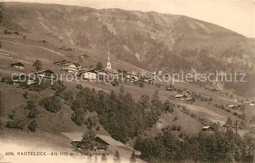 AK / Ansichtskarte Hauteluce Vue generale Alpes Hauteluce