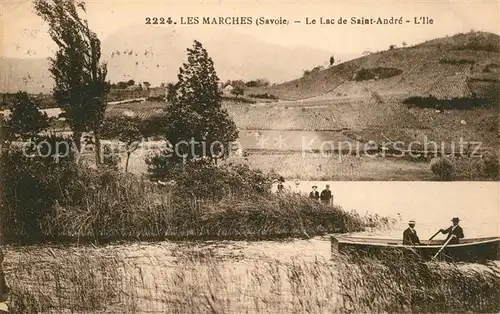 AK / Ansichtskarte Les_Marches Lac de Saint Andre Ile Les_Marches
