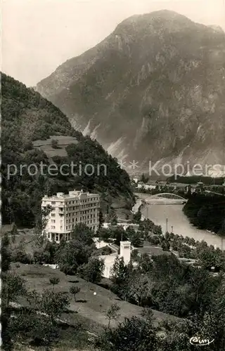 AK / Ansichtskarte La_Lechere_les_Bains Panorama Hotel Radiana Alpes La_Lechere_les_Bains