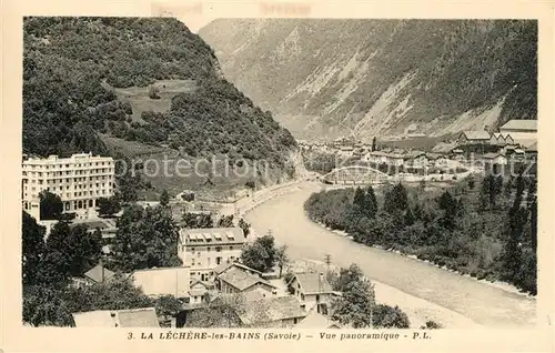 AK / Ansichtskarte La_Lechere_les_Bains Vue panoramique Hotel Radiana Alpes La_Lechere_les_Bains