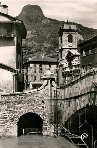 AK / Ansichtskarte Moutiers_d_Albertville Vieux Pont Eglise Moutiers_d_Albertville