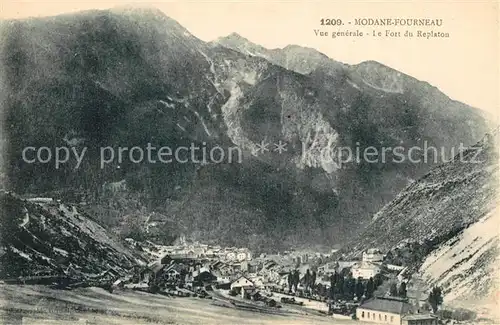 AK / Ansichtskarte Fourneaux_Modane Panorama Fort du Replaton Alpes Francaises Fourneaux Modane