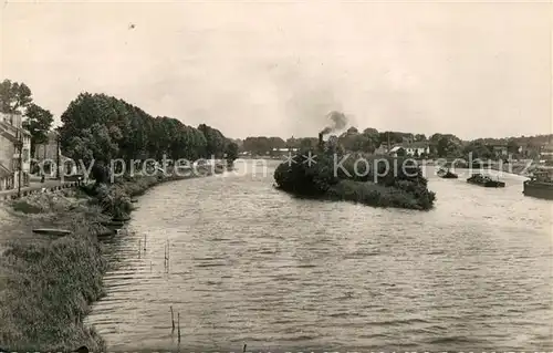 AK / Ansichtskarte Pontoise_Val d_Oise Les Bords de l Oise 