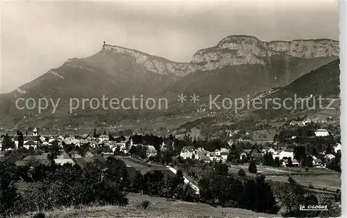 AK / Ansichtskarte Challes les Eaux Vue generale et le Nivolet Alpes Francaises Challes les Eaux