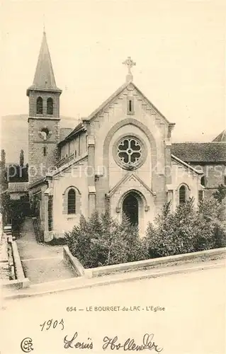 AK / Ansichtskarte Le_Bourget du Lac_Savoie Eglise Le_Bourget du Lac_Savoie