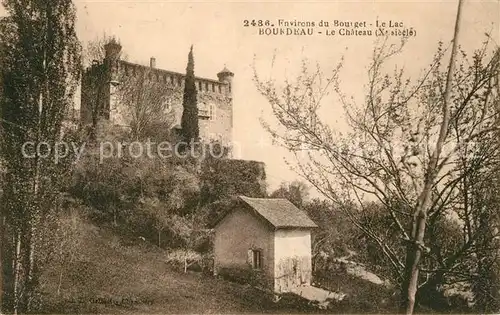 AK / Ansichtskarte Bourdeau Chateau Bourdeau