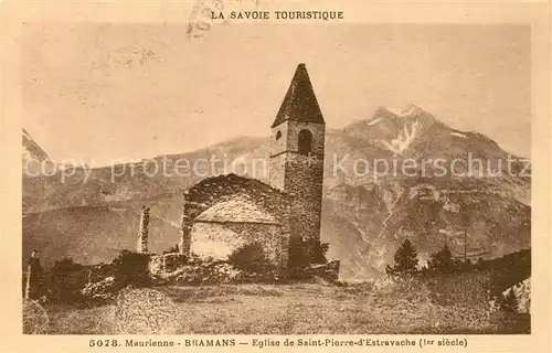 AK / Ansichtskarte Bramans Eglise de Saint Pierre d Estravache Alpes Savoie Bramans