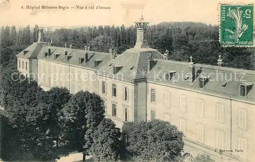 AK / Ansichtskarte Saint Mande_Val de Marne Hopital Militaire Begin vue a vol d oiseau Saint Mande Val de Marne
