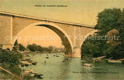AK / Ansichtskarte Nogent sur Marne Viaduc Nogent sur Marne