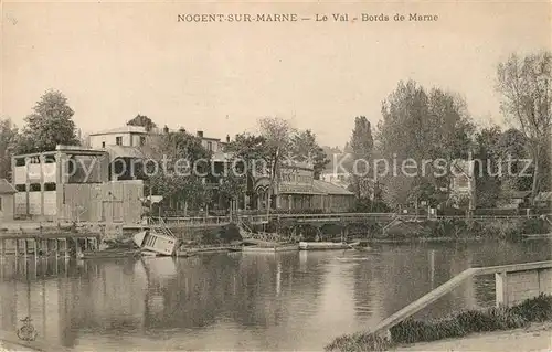 AK / Ansichtskarte Nogent sur Marne Le Val Bords de Marne Nogent sur Marne