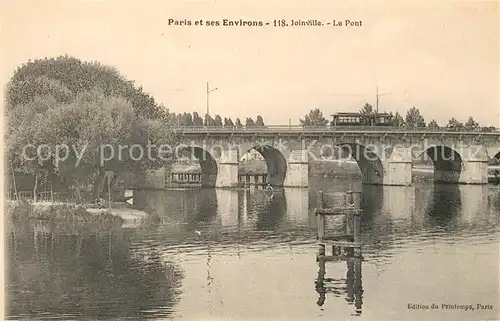AK / Ansichtskarte Joinville le Pont Le Pont Collection Paris et ses environs Joinville le Pont