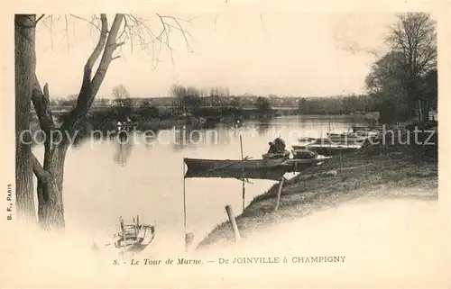 AK / Ansichtskarte Joinville le Pont Collection Le Tour de Marne De Joinville a Champigny Joinville le Pont