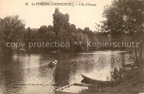 AK / Ansichtskarte La_Varenne Chennevieres Ile d Amour La_Varenne Chennevieres