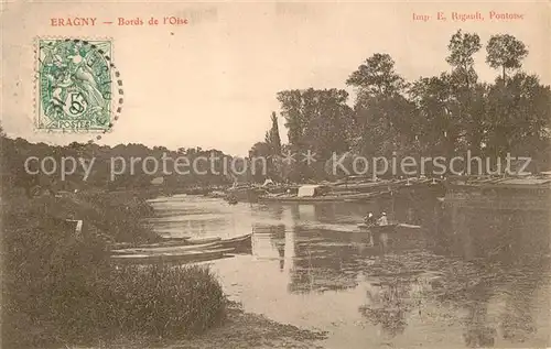 AK / Ansichtskarte Eragny_Val d_Oise Bords de la riviere Eragny_Val d_Oise