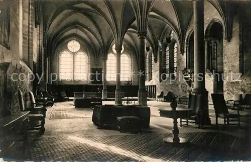 AK / Ansichtskarte Asnieres sur Oise Abbaye de Royaumont ancien Refectoire Asnieres sur Oise