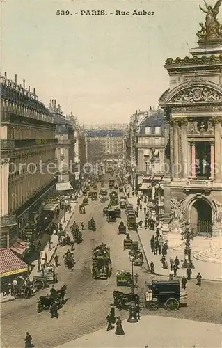 AK / Ansichtskarte Paris Rue Aubes Paris