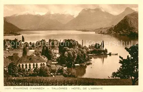 AK / Ansichtskarte Talloires Hotel de Abbaye Talloires