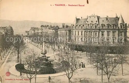 AK / Ansichtskarte Valence_Drome Boulevard Bancel Valence_Drome