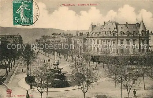 AK / Ansichtskarte Valence_Drome Boulevard Bencel Valence_Drome