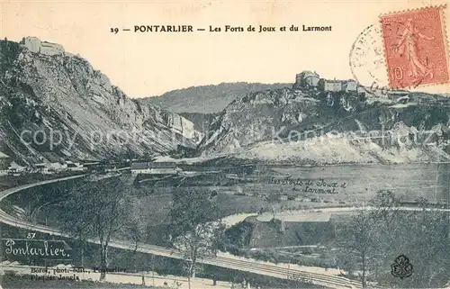 AK / Ansichtskarte Pontarlier_Doubs Les Forts de Joux du Larmont Pontarlier Doubs