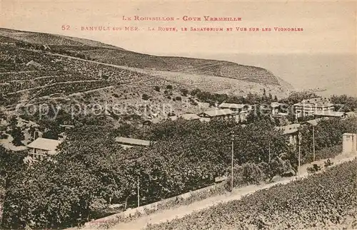 AK / Ansichtskarte Banyuls sur Mer Sanatorium Panorama Banyuls sur Mer
