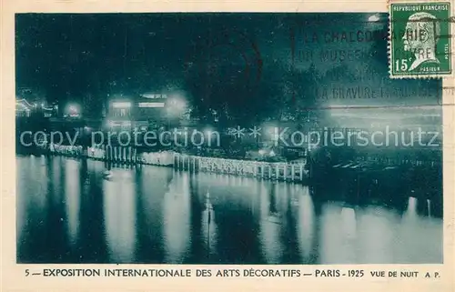 AK / Ansichtskarte Paris Nachtaufnahme  Paris