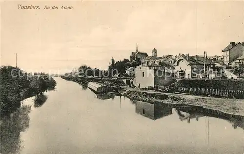 AK / Ansichtskarte Vouziers Panorama Aisne Vouziers