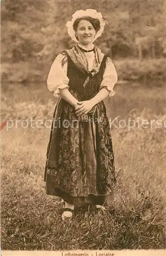 AK / Ansichtskarte Metz_Moselle Lothringer Frauentracht Metz_Moselle