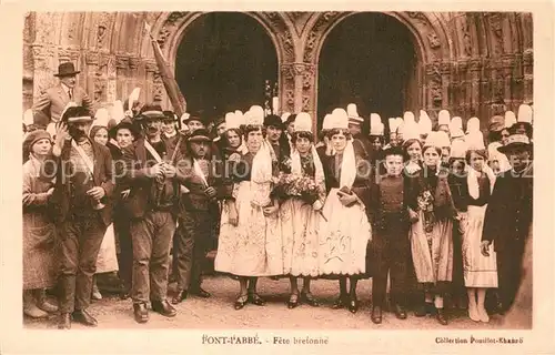 AK / Ansichtskarte Pont l_Abbe Fete bretonne Pont l Abbe