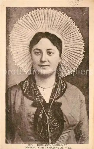 AK / Ansichtskarte Boulogne sur Mer Matelote en Carmagnole Boulogne sur Mer