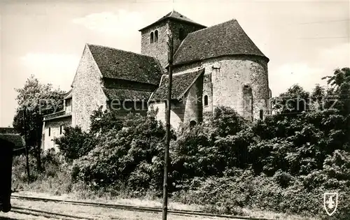 AK / Ansichtskarte Bourbon Lancy Eglise St. Nazaire  Bourbon Lancy