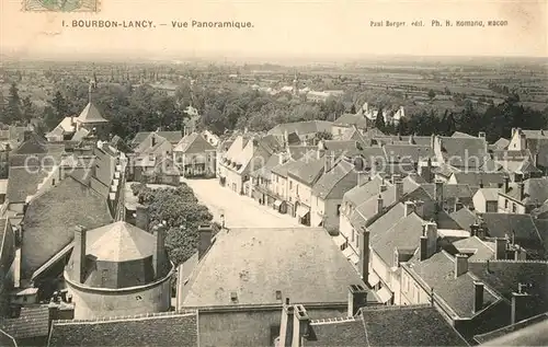AK / Ansichtskarte Bourbon Lancy Vue Panoramique Bourbon Lancy