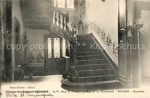 AK / Ansichtskarte Rouen Rue St. Maur Villa Saint Dominique Rouen