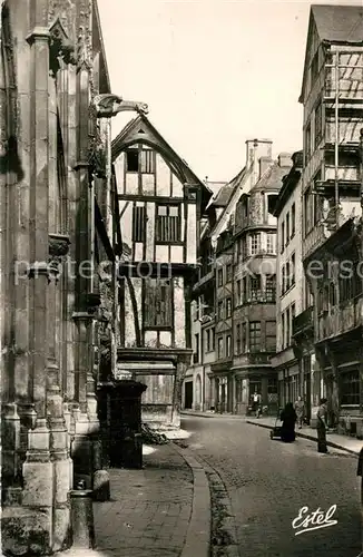 AK / Ansichtskarte Rouen Le Logis Saint Romain  Rouen