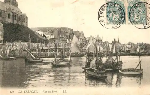 AK / Ansichtskarte Le_Treport Vue du Port Le_Treport