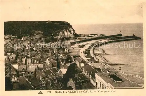AK / Ansichtskarte Saint Valery en Caux Vue g?n?rale Saint Valery en Caux