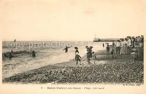 AK / Ansichtskarte Saint Valery en Caux Plage Saint Valery en Caux