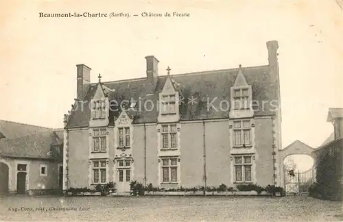 AK / Ansichtskarte La_Chartre sur le Loir Chateau du Fresne La_Chartre sur le Loir