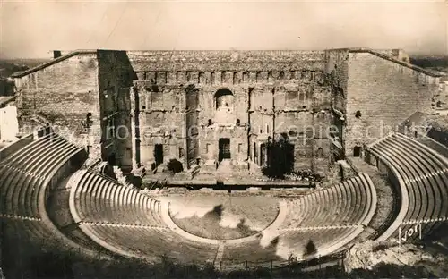 AK / Ansichtskarte Orange Ensemble de linterieur du Theatre antique Orange